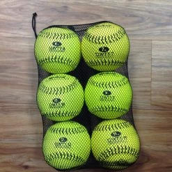 The Softball Group Set Of Optic Yellow 12