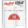The Softball Group Rawlings Team Line-Up Cards Field