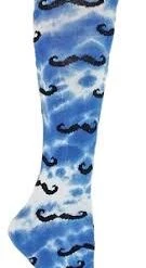 The Softball Group Red Lion Tie Dyed Mustache Socks